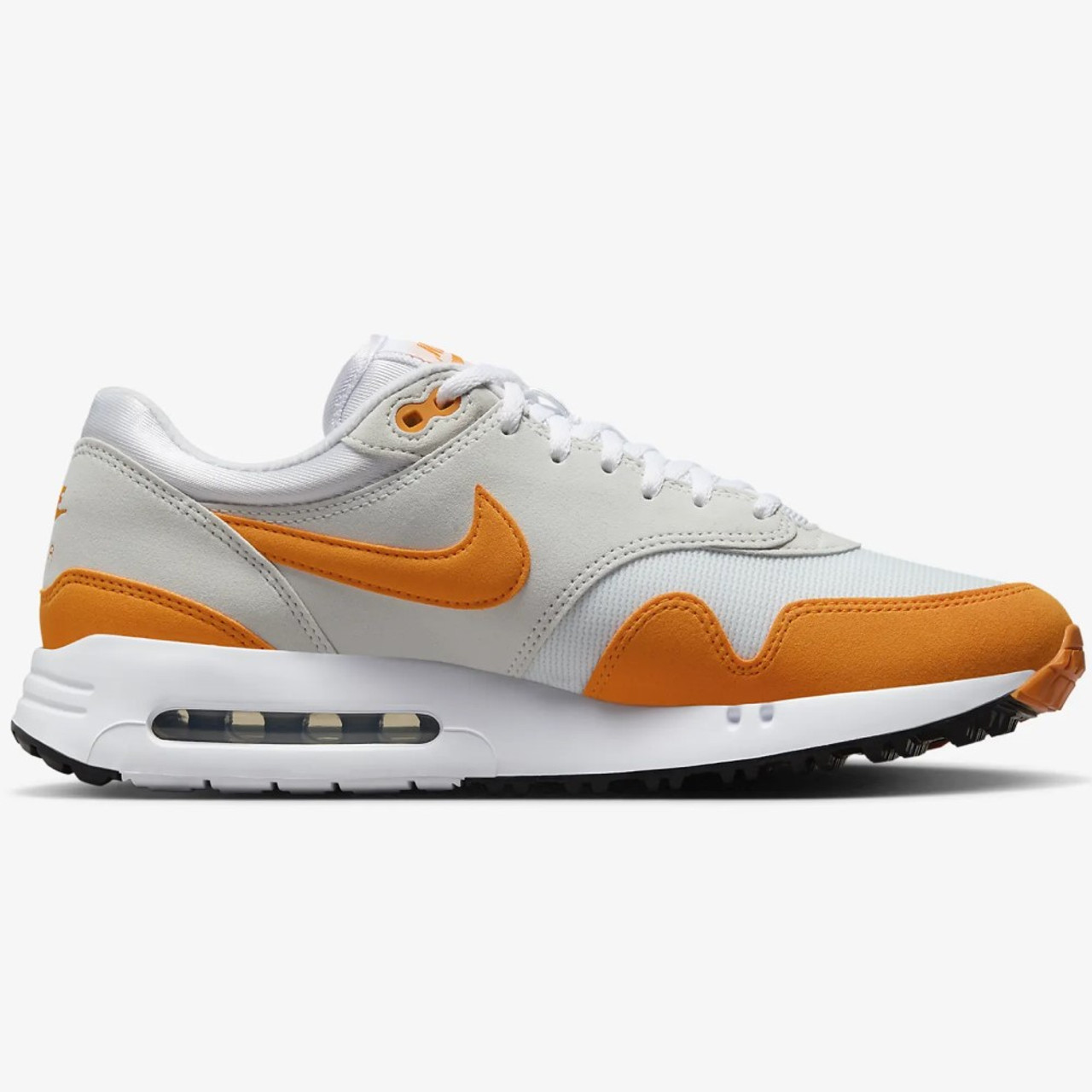 シューズ NIKE - NIKE GOLF AIRMAX1G Men's Nike Air Max 1 '86 OG G Golf Shoes White/Orange